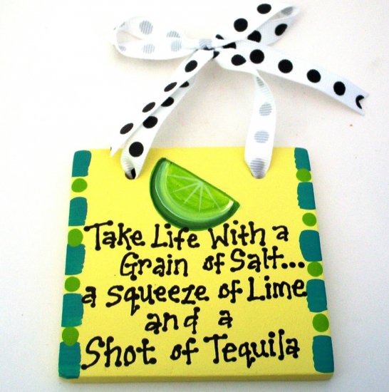 Tequila Handpainted Tile