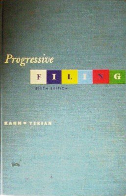 Progressive Filing by Kahn, Gilbert