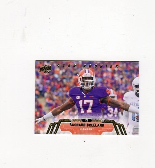 BASHUAD BREELAND 2014 UD Upper Deck RC **SP STAR ROOKIES** #234 SHORT PRINT