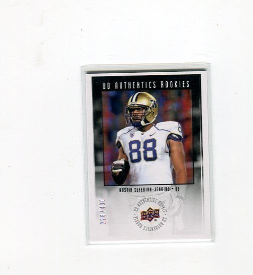 AUSTIN SEFERIAN-JENKINS 2014 UD Upper Deck RC **UD AUTHENTICS ROOKIES #'D /430**