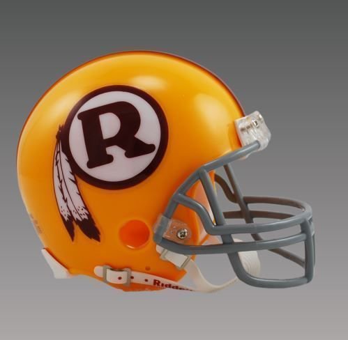 WASHINGTON REDSKINS (1970-71) Mini Throwback Helmet BRAND NEW