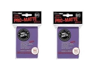 (600x) Ultra Pro PURPLE Pro-Matte SMALL YUGI Deck Protector Sleeves