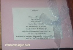 4 Matted Poems By Author and Poet Feon Davis