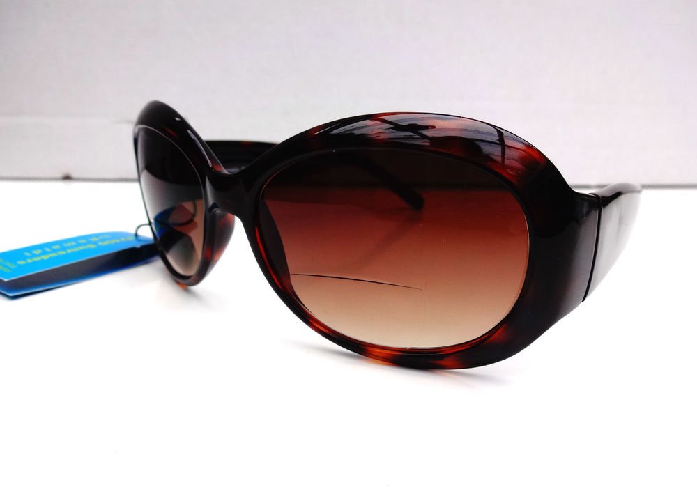 BIFOCAL READING SUNGLASSES GLASSES TORTOISESHELL +2.5 NAPLES