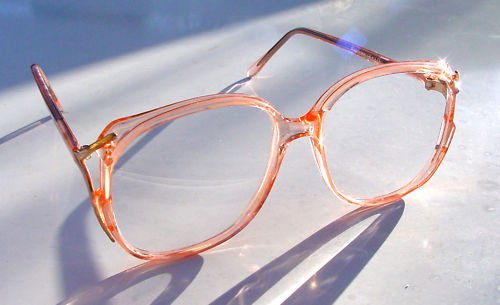 4 PAIRS NEW STYLISH LARGE RETRO VINTAGE DESIGN READING GLASSES PINK +1.75 VIENNA