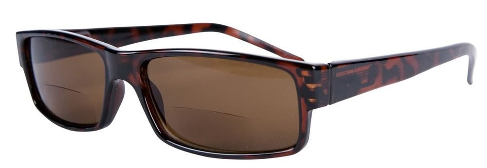 UNISEX BIFOCAL READING SUNGLASSES TORTOISESHELL +3.0 CAPRI