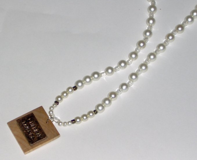 One of a kind faux pearl necklace Cherish Friends