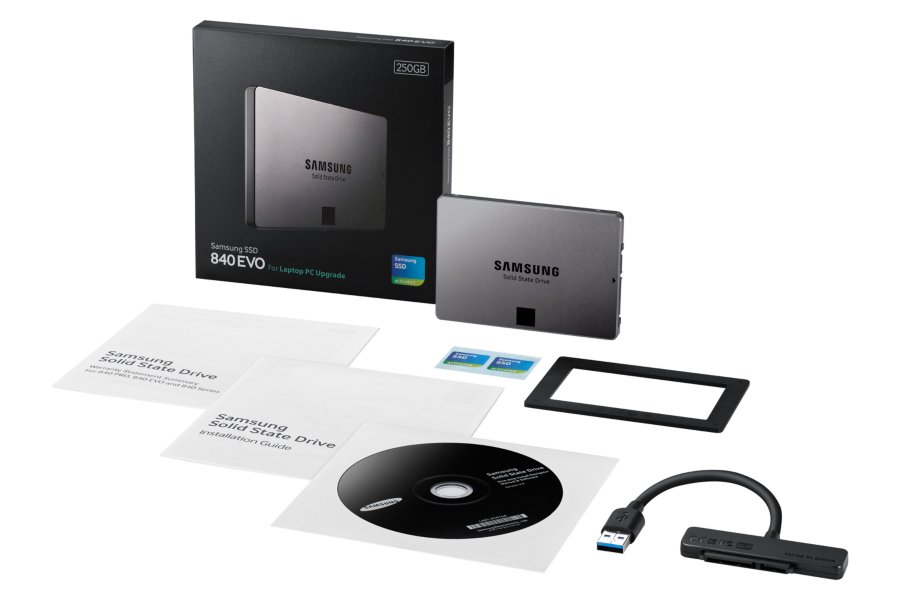 250GB 2.5-inch 840 EVO SSD (Laptop Kit)