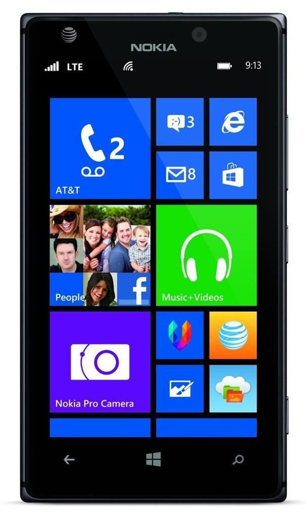 NOKIA 925 (16GB) 4G LTE 16GB - Black (AT&T Locked) Smartphone