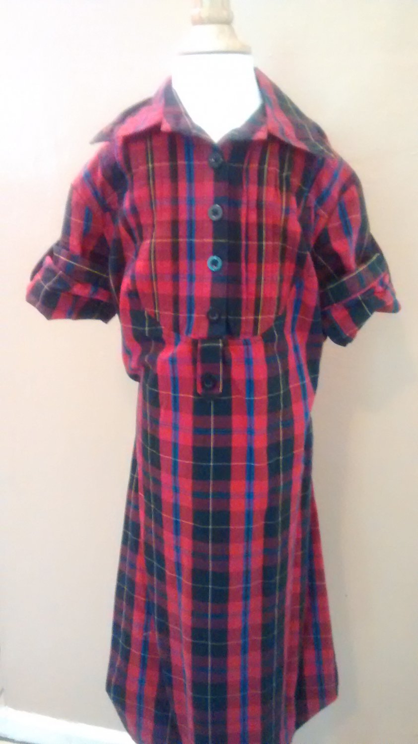 Mossimo Supply Co Plaid Dress SIZE XS