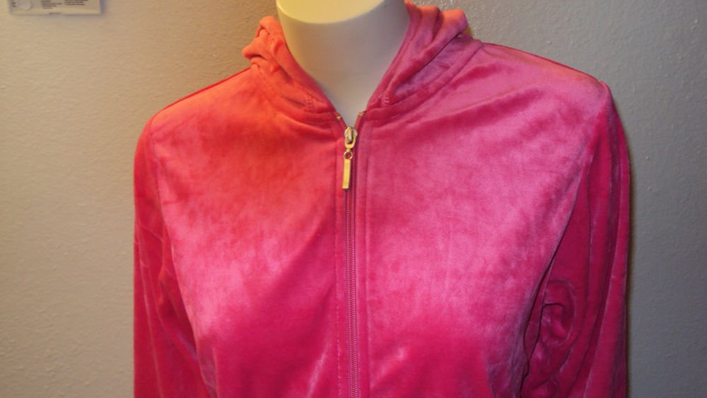 WOMENS VELOUR PINK, BLACK, DARK BLUE,PLUS SIZE CASUAL JOGGING SUIT 1X 2X 3X