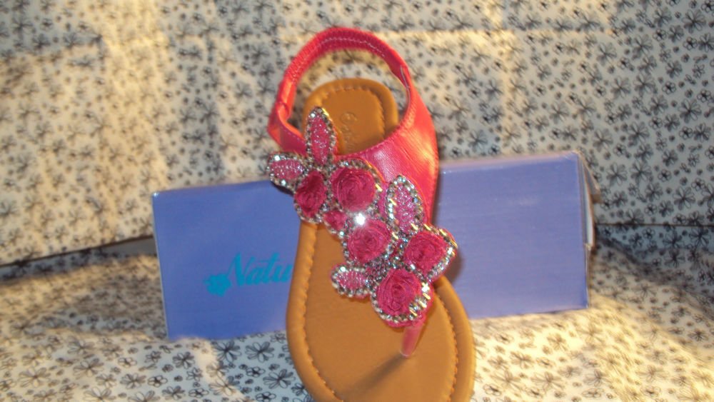 WOMENS PINK FLAT SLING BACK SANDALS SIZE 6, 6.5, 7, 7.5, 8, 10
