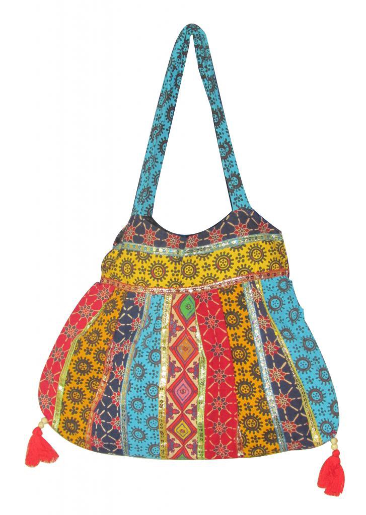 Beautiful Handmade Sling Shoulder Bag, Hippie, Boho, Gypsy Beach, Ethenic Tribal