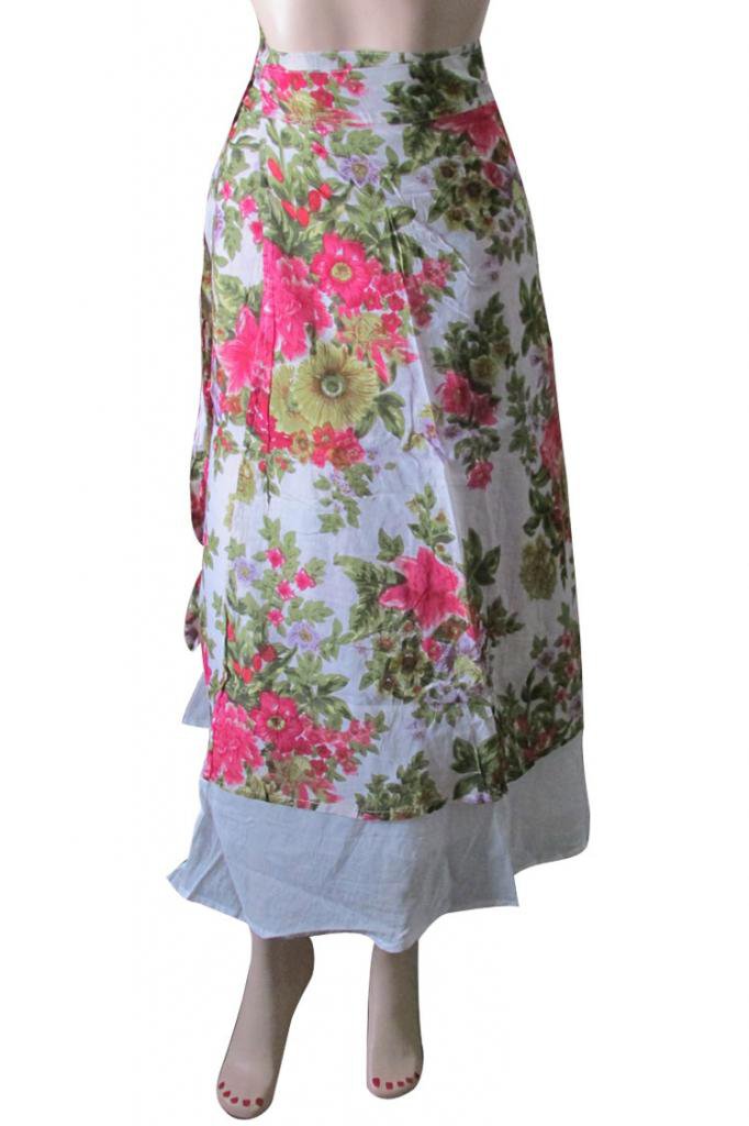 Casual Party Wear Boho Woman skirts Indian Summer Wear Wrap Round Skirt Beach