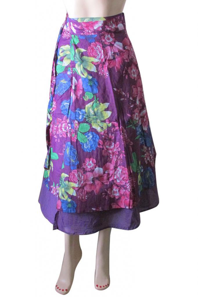 Boho Woman skirts Indian Summer Wear Wrap Round Skirt Beach Casual Party Wear