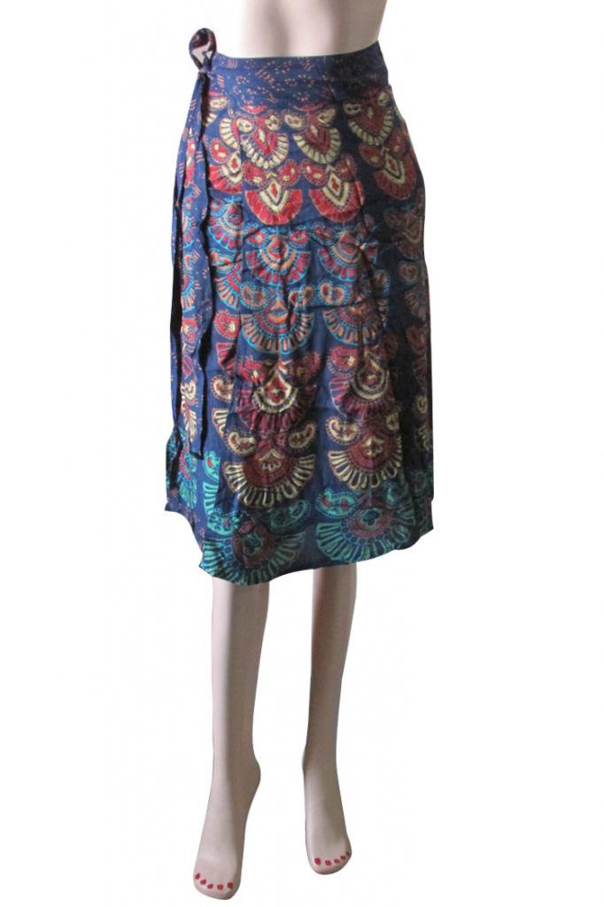 Wrap Round Skirt Beach Casual Party Wear Boho Woman skirts Indian Summer Wear