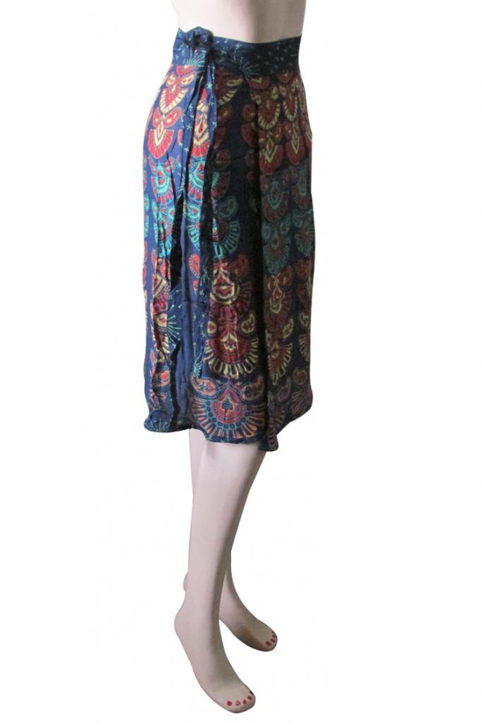 Casual Party Wear Boho Woman skirts Indian Summer Wear Wrap Round Skirt Beach