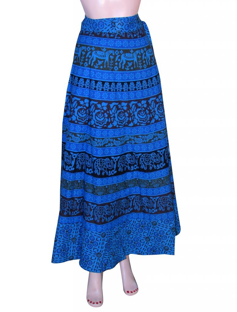 Summer Wear Wrap Round Skirt Beach Casual Party Wear Boho Woman skirts Indian