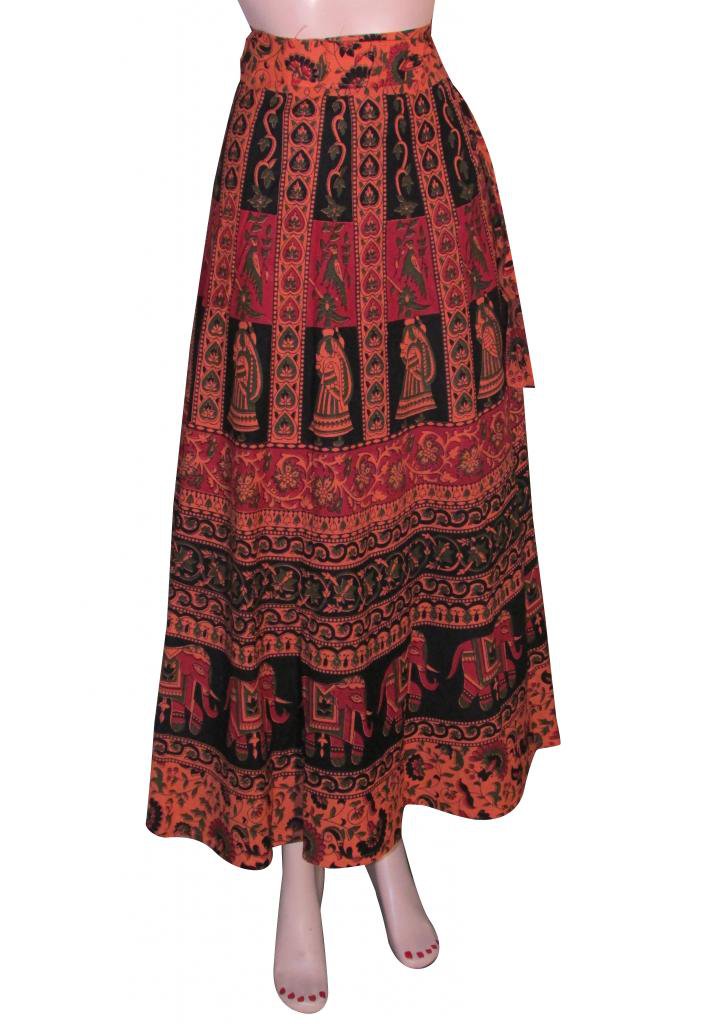 Skirts Indian Summer Wear Wrap Round Skirt Beach Casual Party Wear Boho Woman