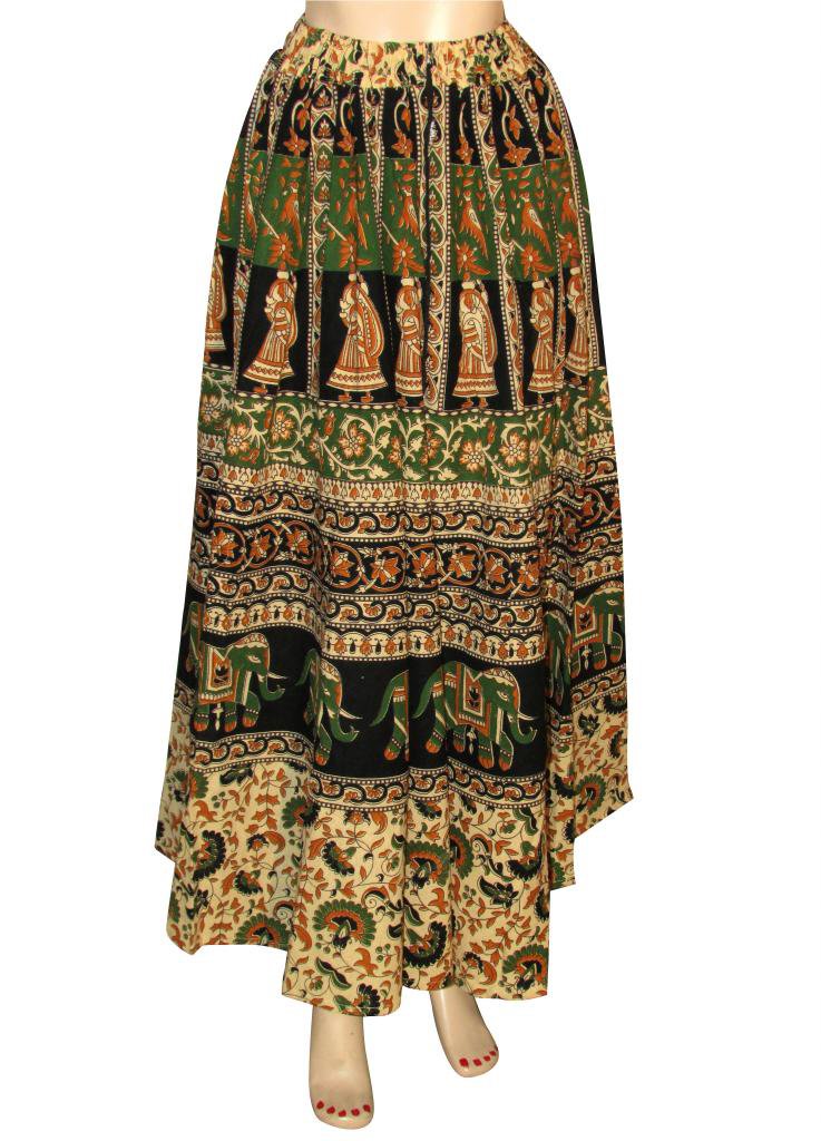 Beach Casual Party Wear Boho Woman skirts Indian Style Summer Wear Long Skirt