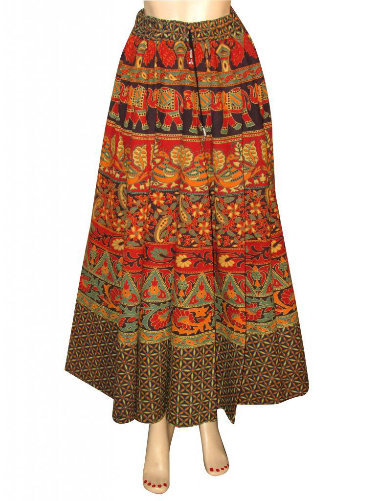 Woman skirts Indian Style Summer Wear Long Skirt Beach Casual Party Wear Boho