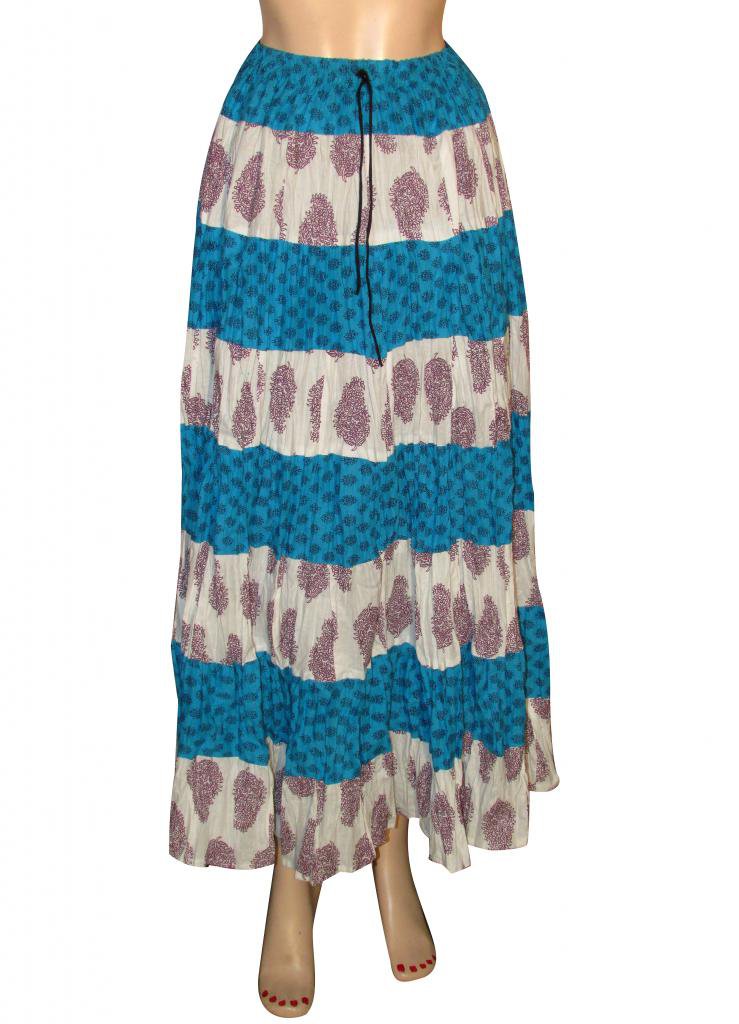 Summer Wear Long Skirt Beach Casual Party Wear Boho Woman skirts Indian Style
