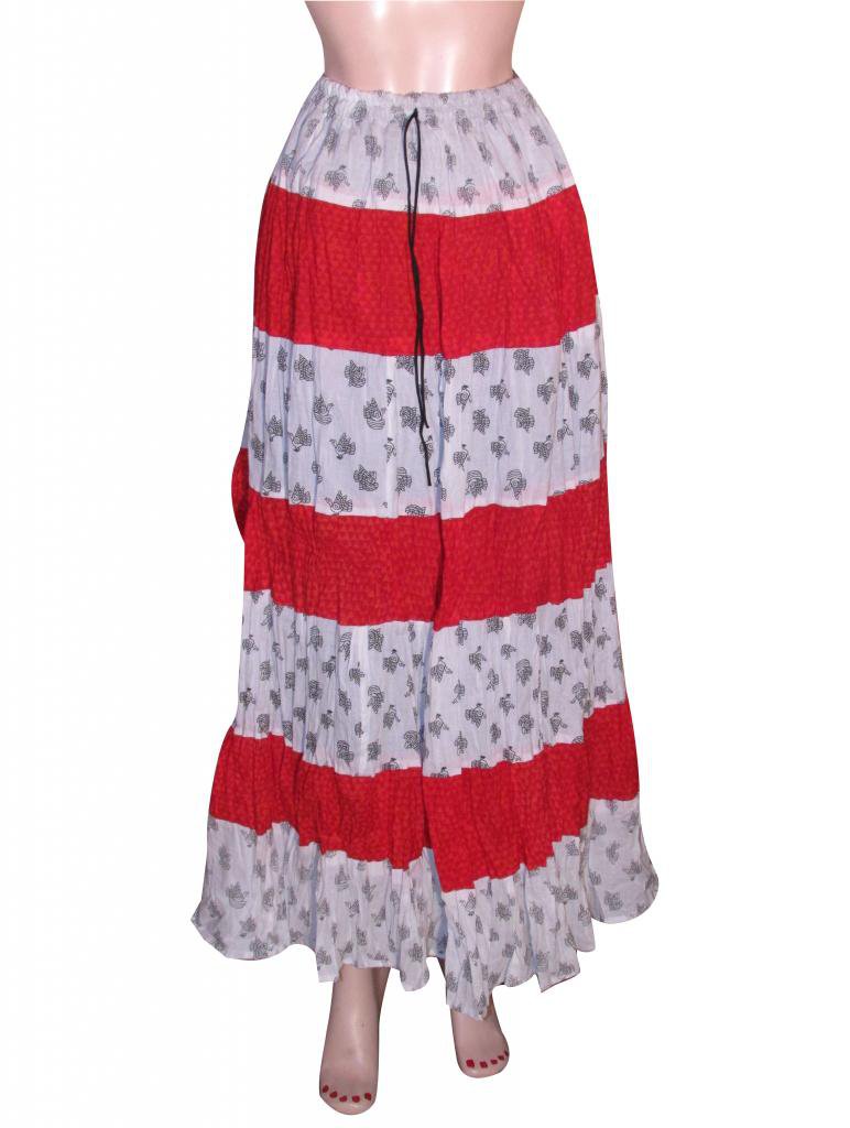Long Skirt Beach Casual Party Wear Boho Woman skirts Indian Style Summer Wear