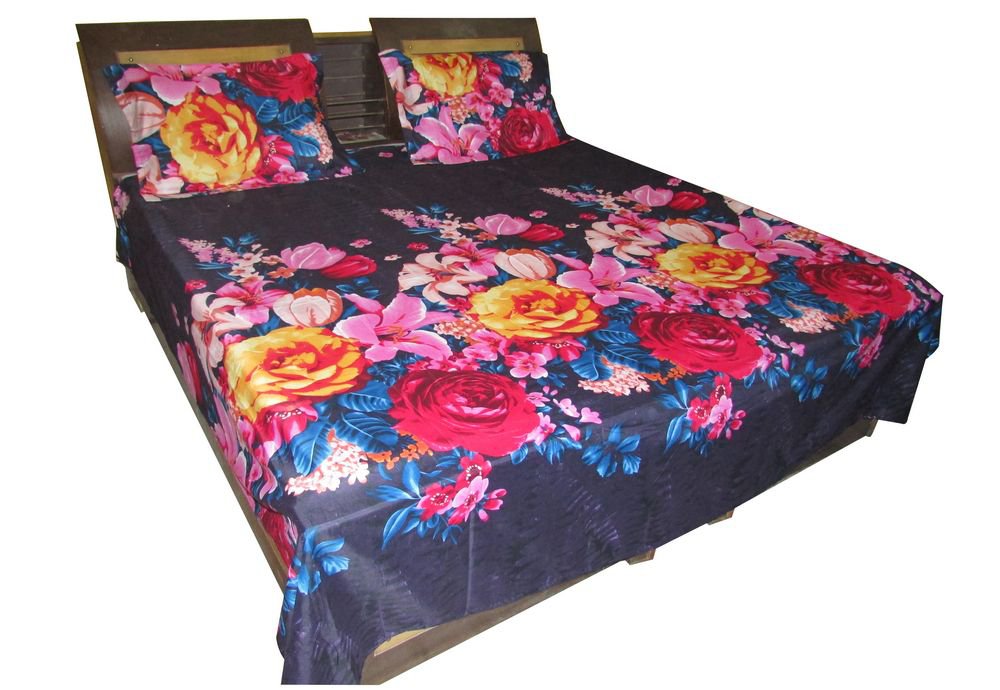 JAIPURI BED Sheet, Luxury Cotton Imported New Bed Sheet/ Fine Quality Branded
