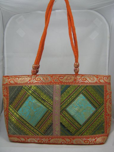 Indian Handmade Ethnic Shoulder Hand Bag Patch work Women's Boho Purse Potli