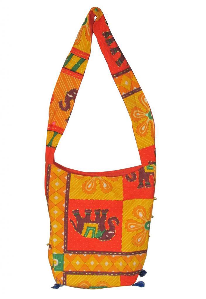 Kantha Handmade Cross Shoulder Bag, Hippie, Boho, Gypsy Beach, Ethnic Bag