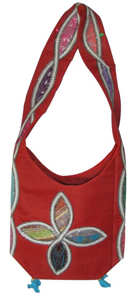 Embroidered Handmade Cross Shoulder Bag, Hippie, Boho, Gypsy Beach, Ethnic Bag