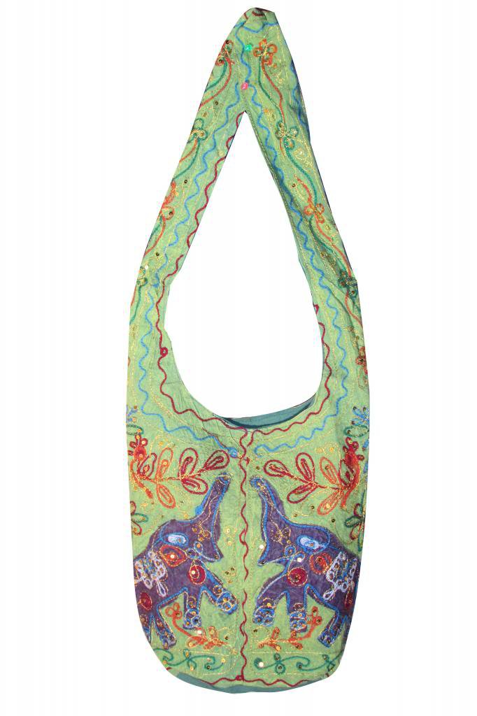 Ethenic Tribal Stylish Handmade Sling Shoulder Bag, Hippie, Boho, Gypsy Beach,