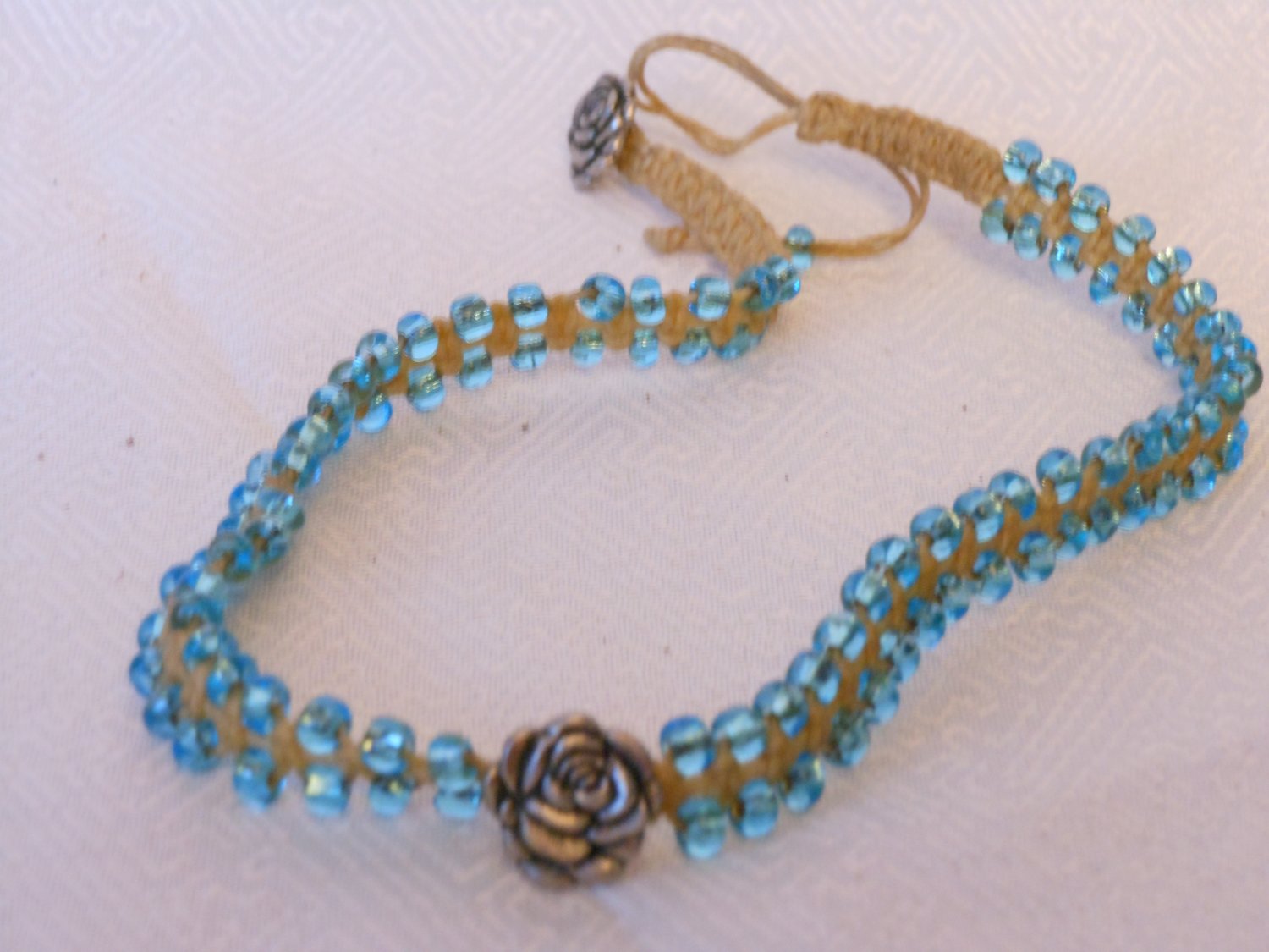 Handmade Our Rose Choker Necklace