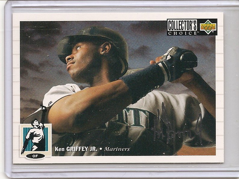 Ken Griffey, Jr. - 1994 Collector's Choice - Silver Signature # 117 Nr. Mint (Item # EC-7)