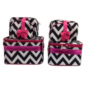 Chevron Black & White 8 Pc Set