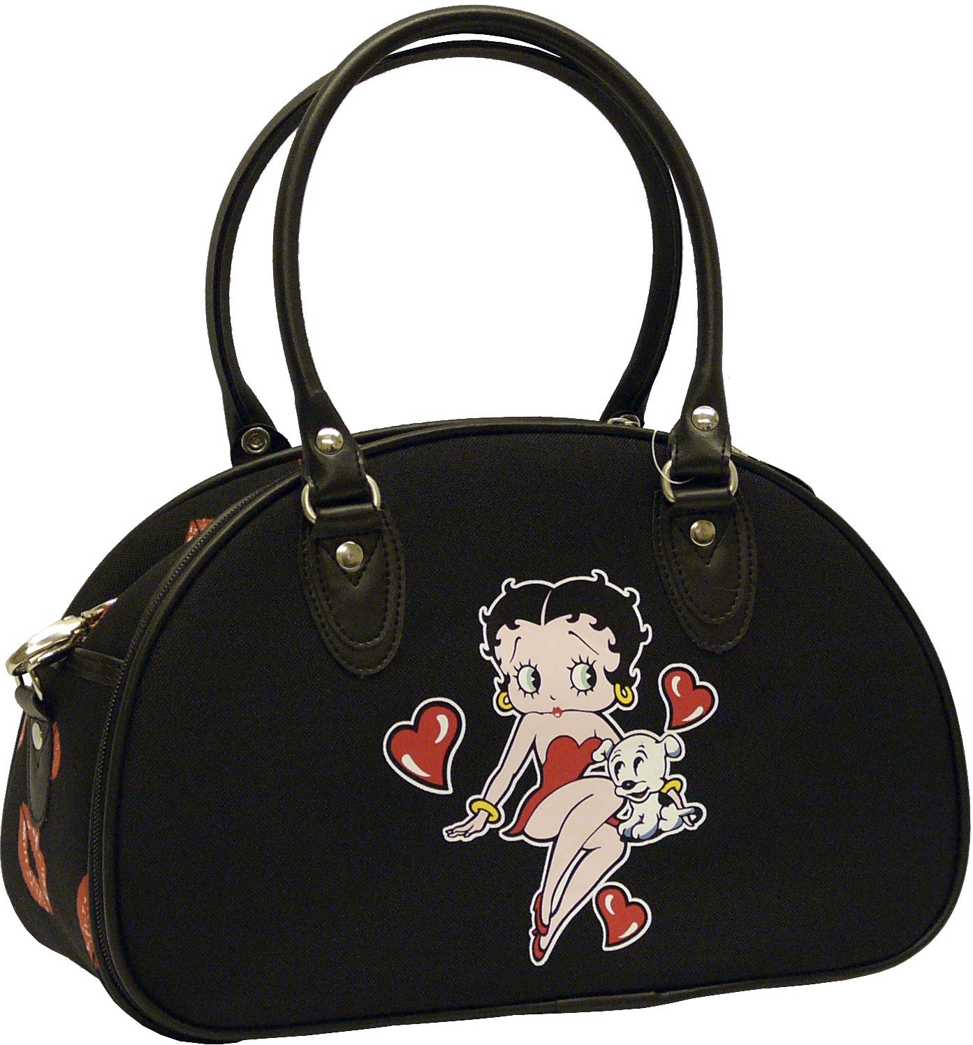 Betty Boops Black Carry On Bag - 13"
