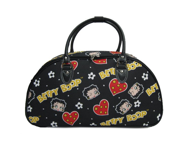 Betty Boops Black Carry On Bag - 20"