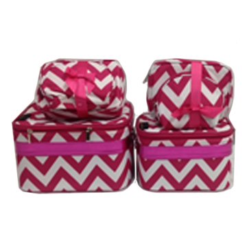 Chevron Cosmetic 6 Pc Set