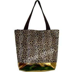 Leopard Shopping Bag - 17"