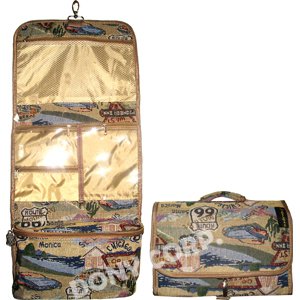 Route 66 Roll-up Cosmetic Bag - 24"