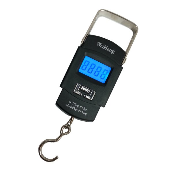 Digital Scale w/Retractable Handle - 80lb Capacity