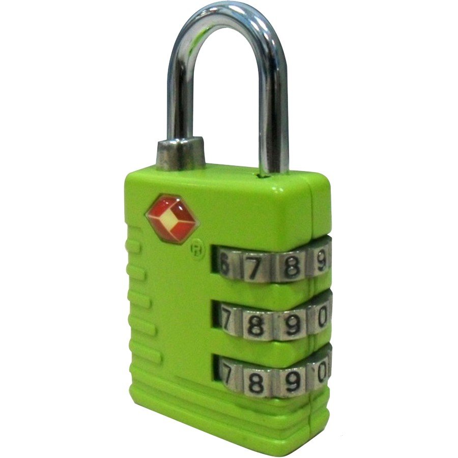 TSA Combination Lock, Green