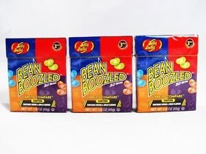 3 PACK BEAN BOOZLED JELLY BEANS WEIRD & WILD FLAVORS 1.6 OZ JELLY BELLY 3RD ED Stocking Stuffers