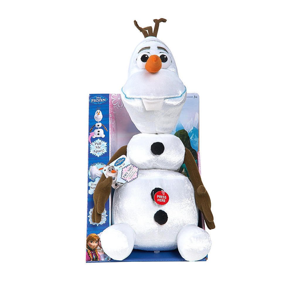 Disney Frozen Olaf 15" Talking Pull Apart Plush