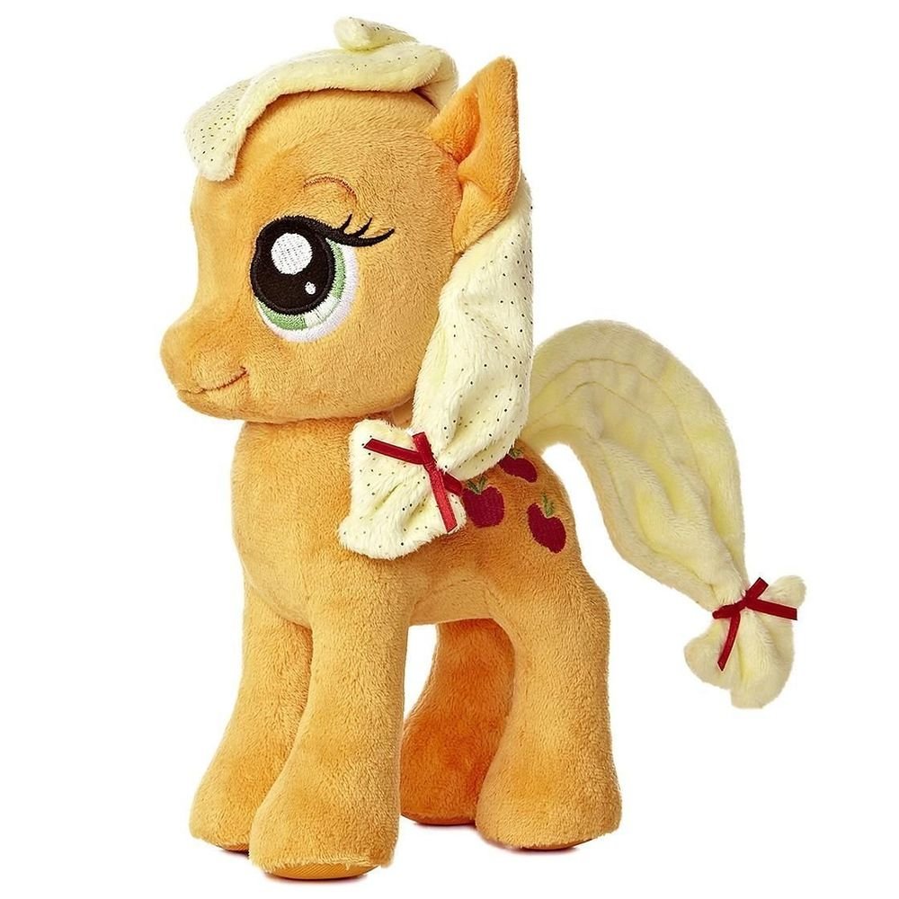 My Little Pony Aurora Plush Applejack 10" w/FREE PONY BLIND BAG