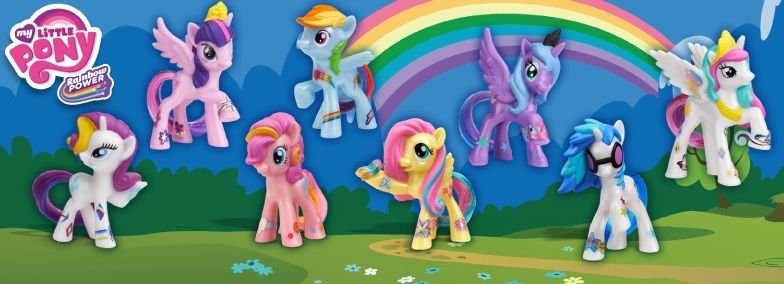 My Little Pony McDonald's 2014 Complete Set w/FREE PONY BLIND BAG