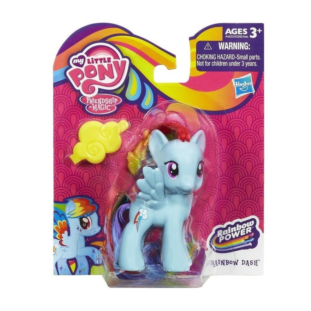 My Little Pony Rainbow Dash Rainbow Power w/FREE Pony Blind Bag