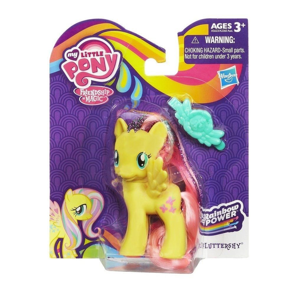 My Little Pony Fluttershy Rainbow Power w/ FREE Pony Blind Bag