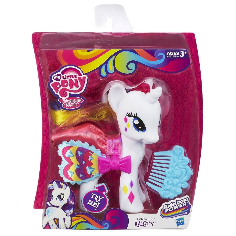 My Little Pony Fashion Style Rarity (Rainbow Power) w/FREE BLINDBAG