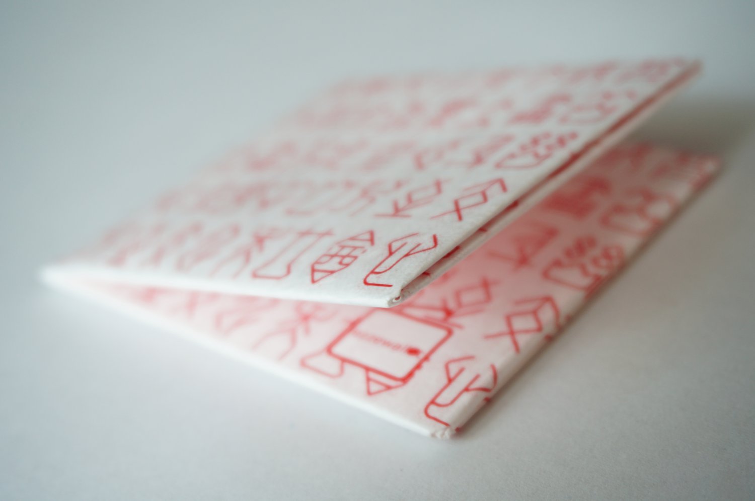 Tyvek Wallet - Chinese Word Design Model TWD9103